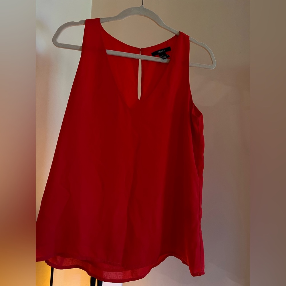 Forever 21 Red Blouse